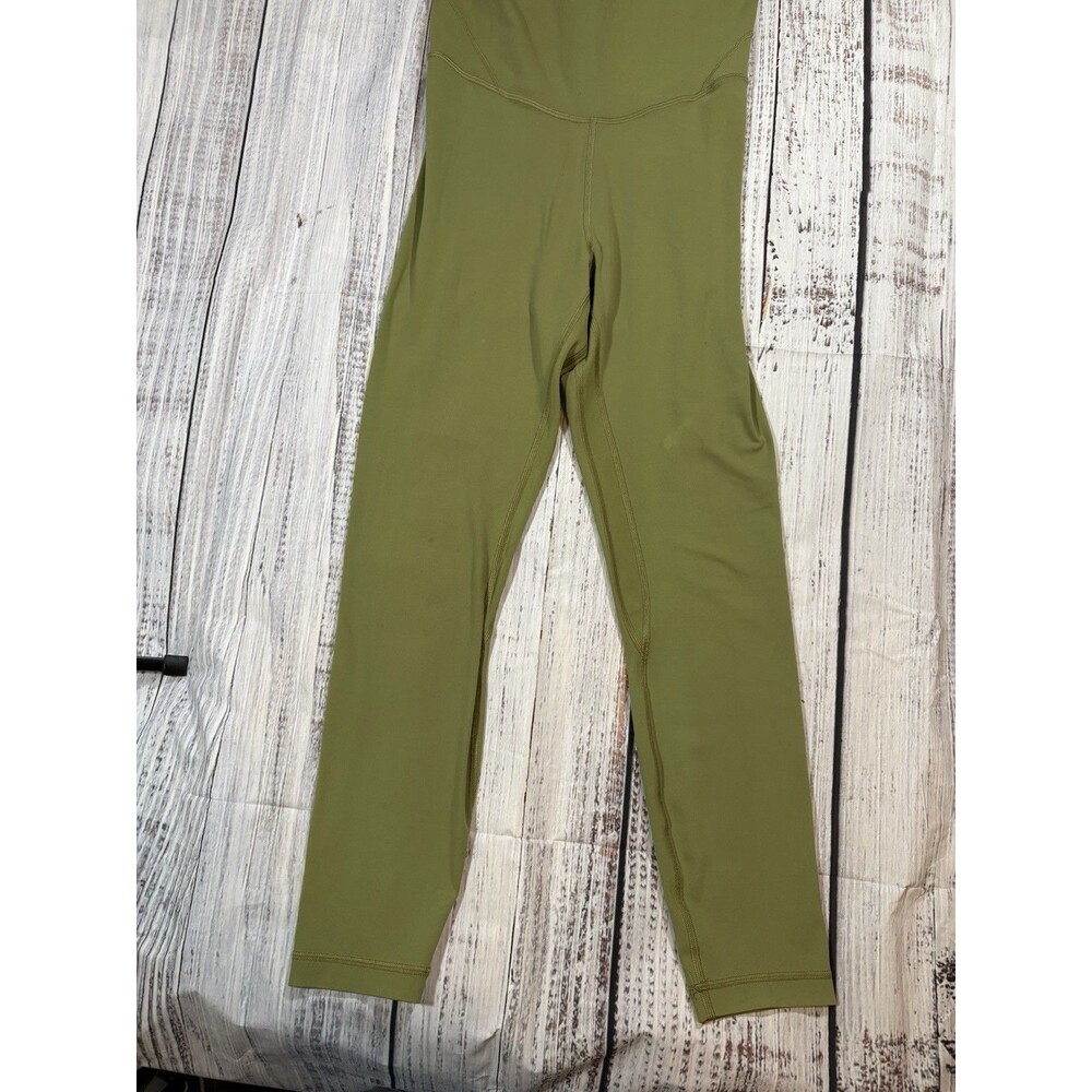 Lululemon Align Bodysuit 25" Light Green Size 6